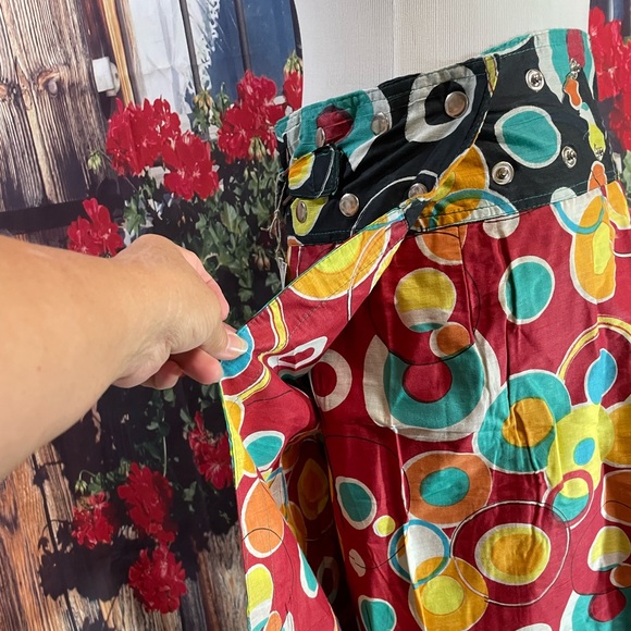 NWT- TLB Circular Design Wrap Skirt - Picture 6 of 14